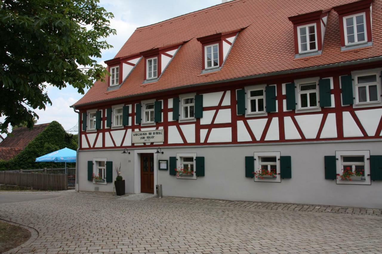 Wirtshaus Am Markt Markt Nordheim Bagian luar foto