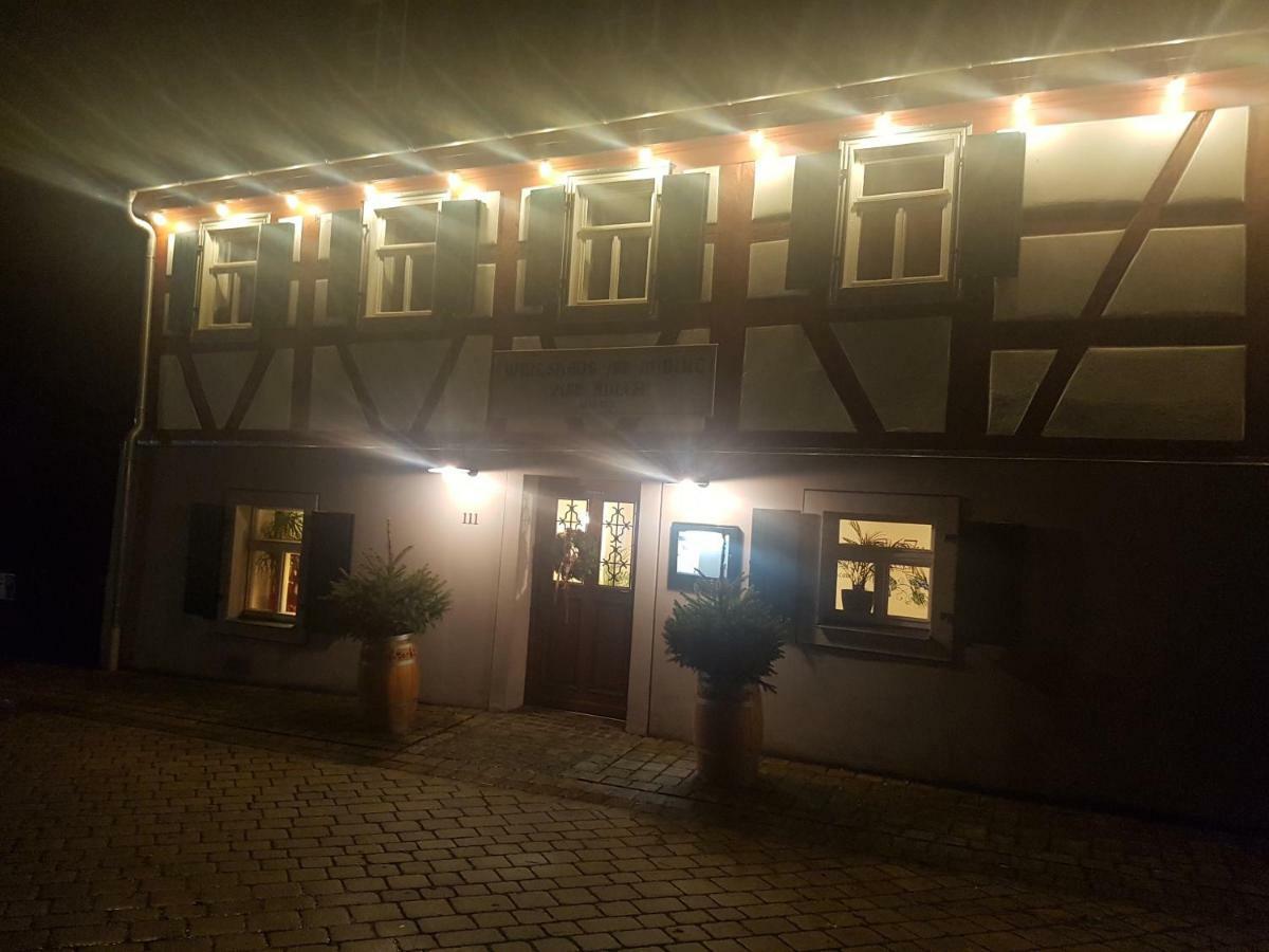 Wirtshaus Am Markt Markt Nordheim Bagian luar foto